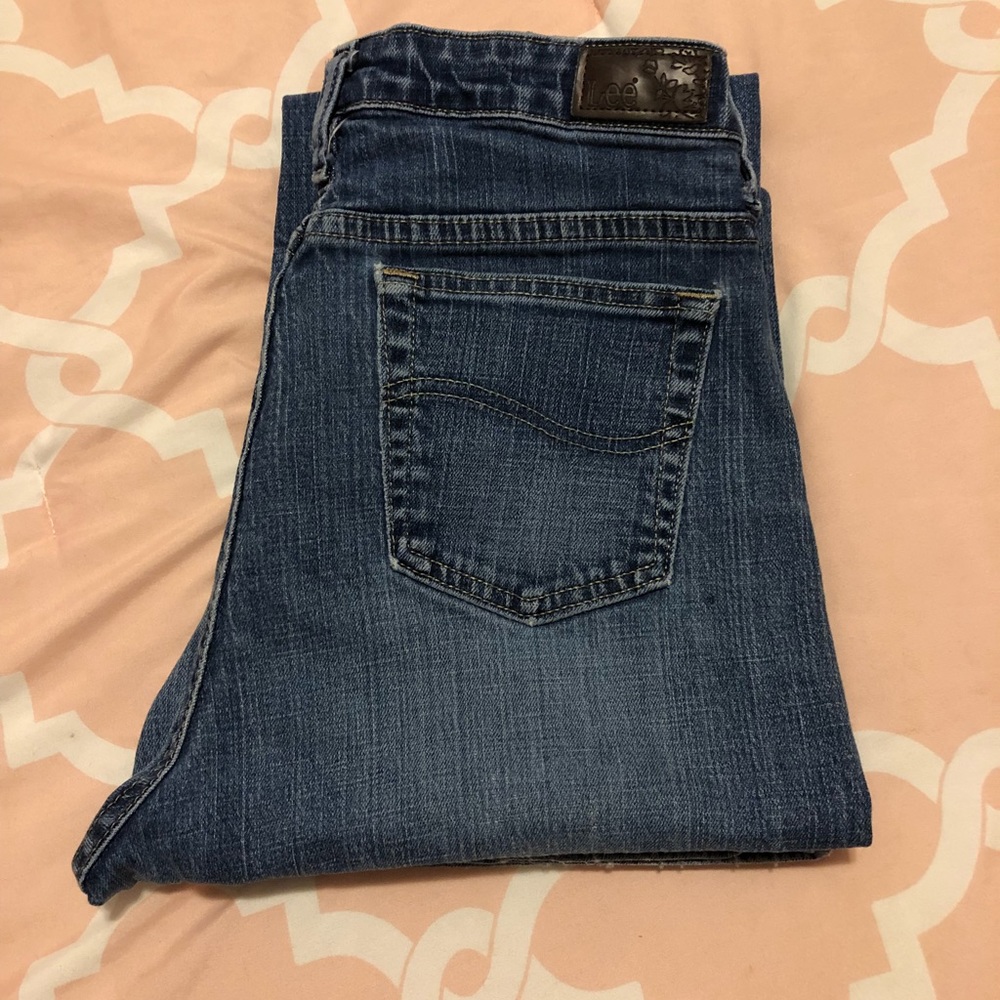 Lee natural bootcut jeans